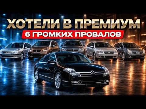 6 АВТО, которые метили в ЛЮКС — и ПРОВАЛИЛИСЬ