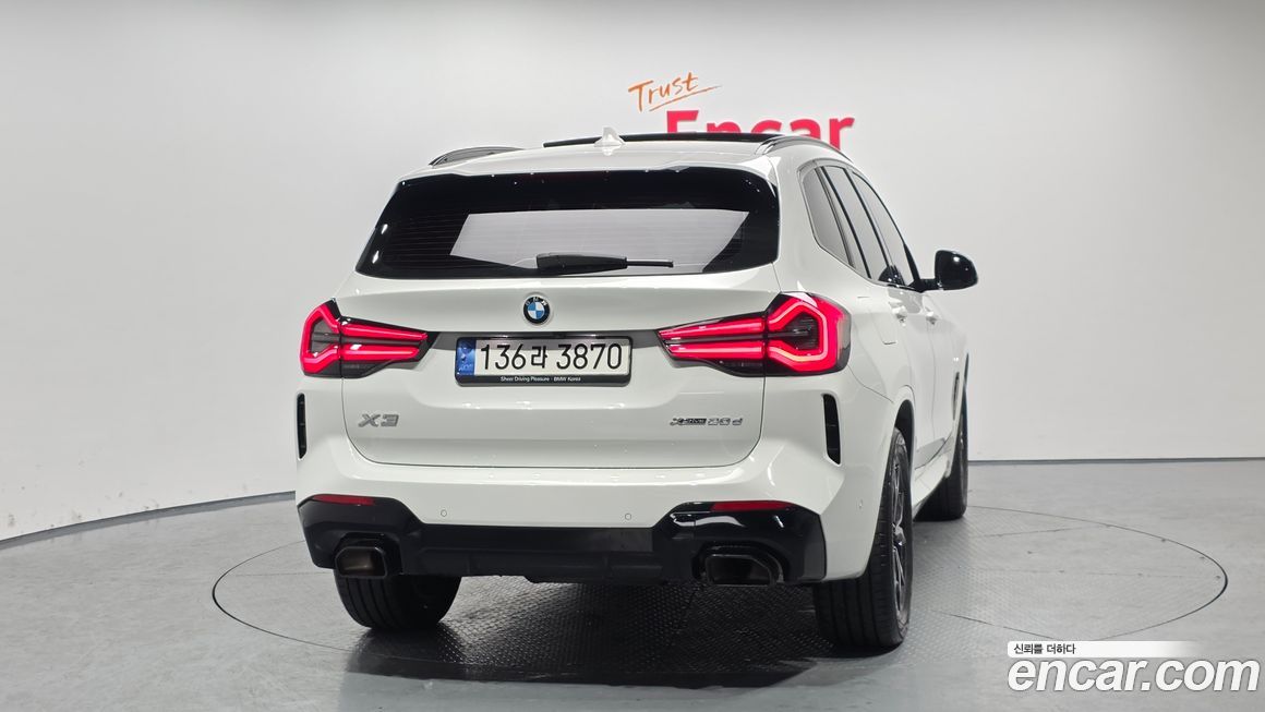 BMW X3 xDrive 20d M Sports Pro, 2023