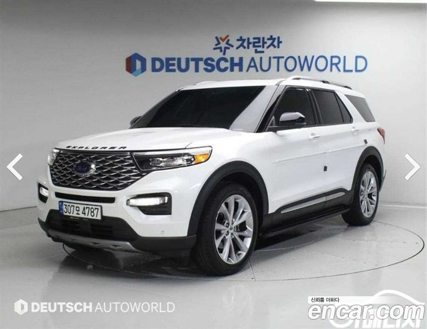 Ford Explorer 3.0 Platinum 4WD, 2021