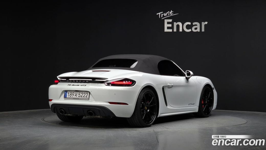 Porsche 718 4.0 GTS, 2022