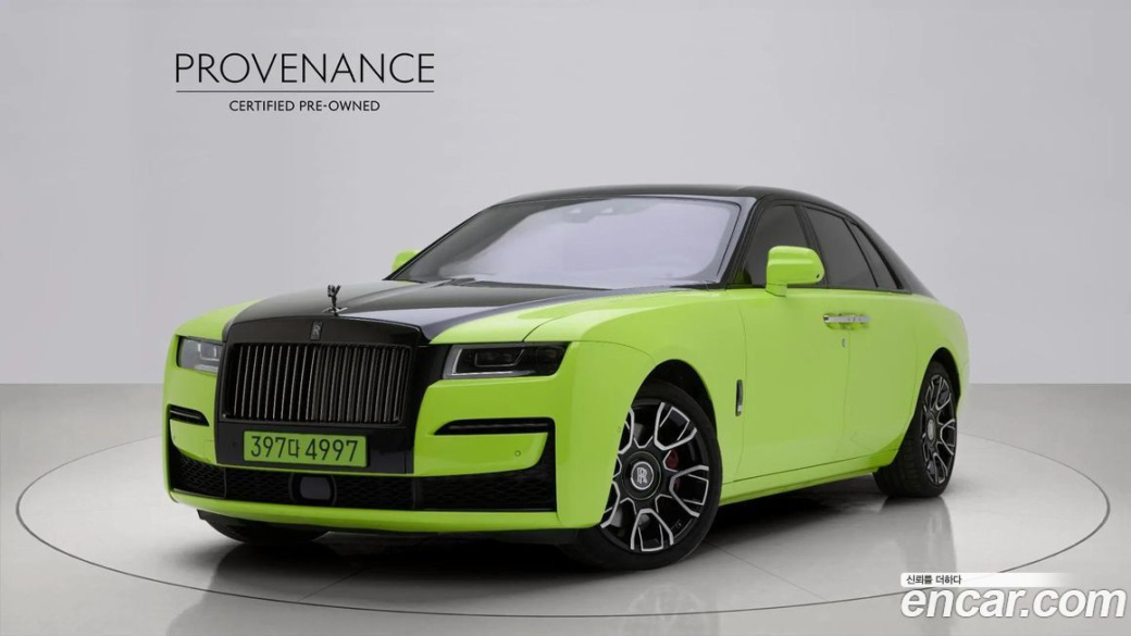 Rolls-Royce Ghost 6.7 V12 Black Badge, 2024