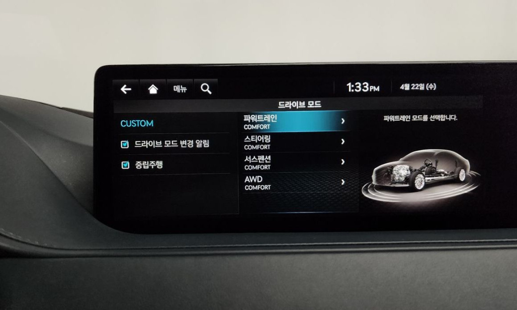 Genesis G80 Gasoline 2.5 Turbo AWD, 2022