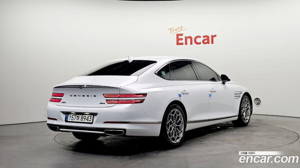 Genesis G80 Gasoline 2.5 Turbo AWD, 2022