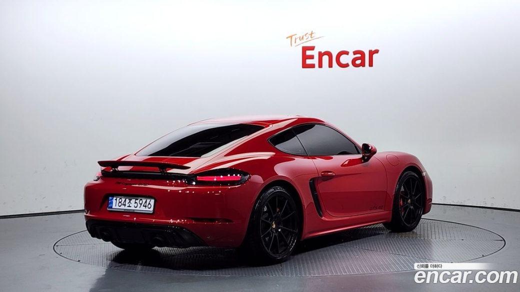 Porsche 718 4.0 GTS, 2024
