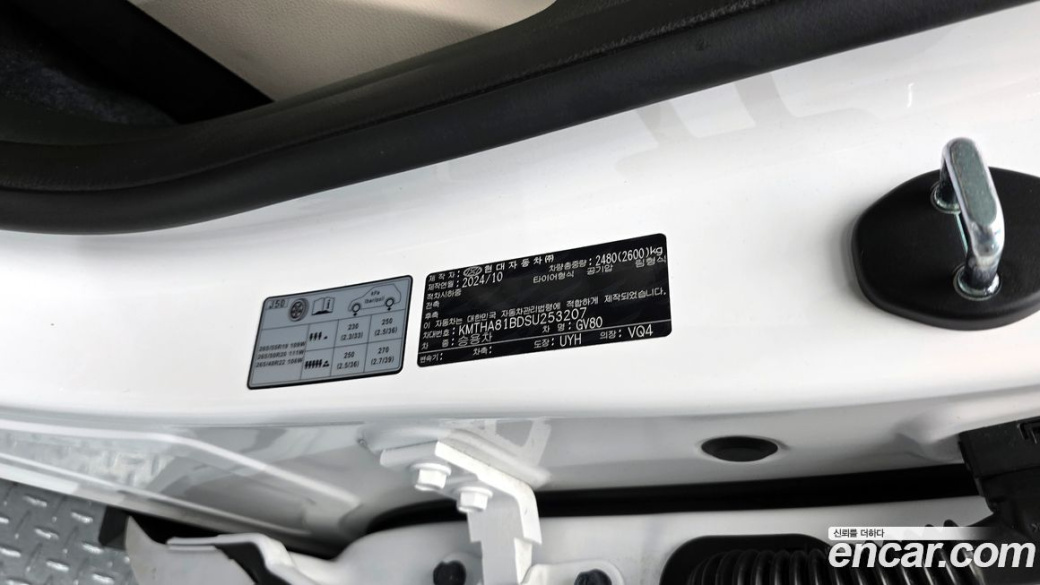 Genesis GV80 2.5T Gasoline AWD, 2025