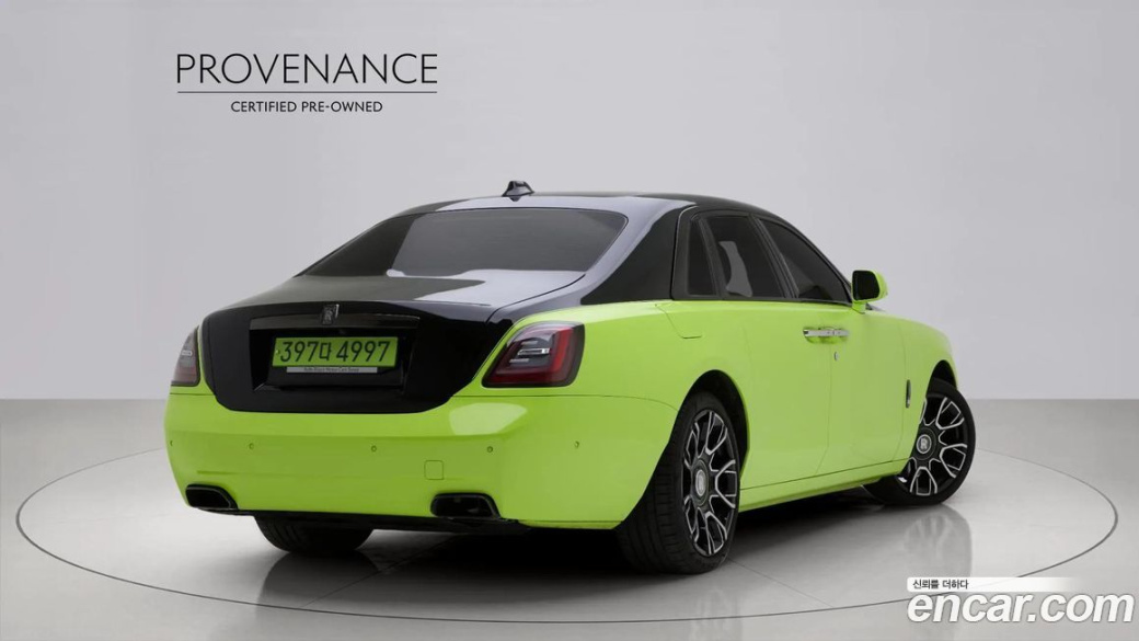 Rolls-Royce Ghost 6.7 V12 Black Badge, 2024