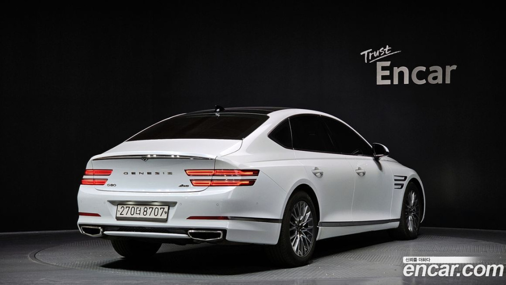 Genesis G80 Gasoline 2.5 Turbo AWD, 2022